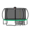 12FT Recreational Kids Trampoline with Safety Enclosure Net & Ladder, Outdoor Recreational Trampolines - Korvel