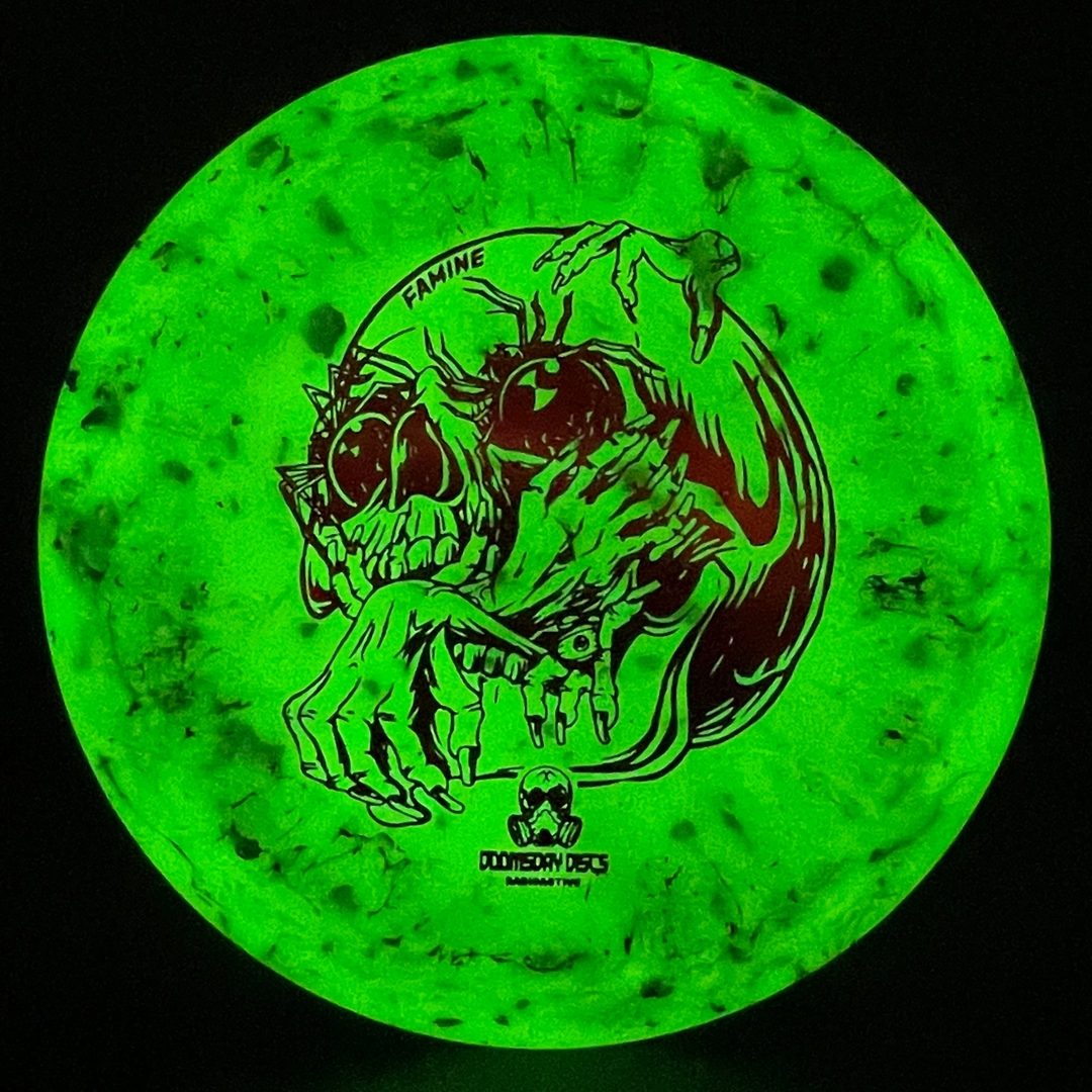 Doomsday Discs Famine - Premium Glow-in-the-Dark Distance Driver