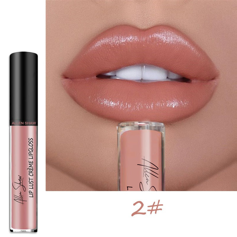 Lipstick Lip Glaze Allen shaw Creme Cream Lipstick - Korvel