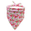 Bandana pour chien en coton premium style fruit