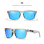 Classic polarized sunglasses for men and women ultra light driving glasses colorful real film sunglasses - Korvel