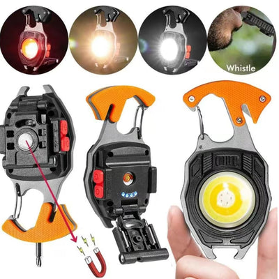 LumiTool Mini Lampe de Poche - Lampe Multi-Outils Compacte