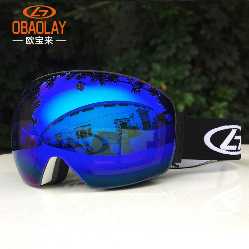 Lunettes de ski premium avec protection UV et caractéristiques anti-buée