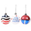 American Independence Day Christmas Plastic Balls Christmas Tree Decoration Hand drawn Ball Set - Korvel
