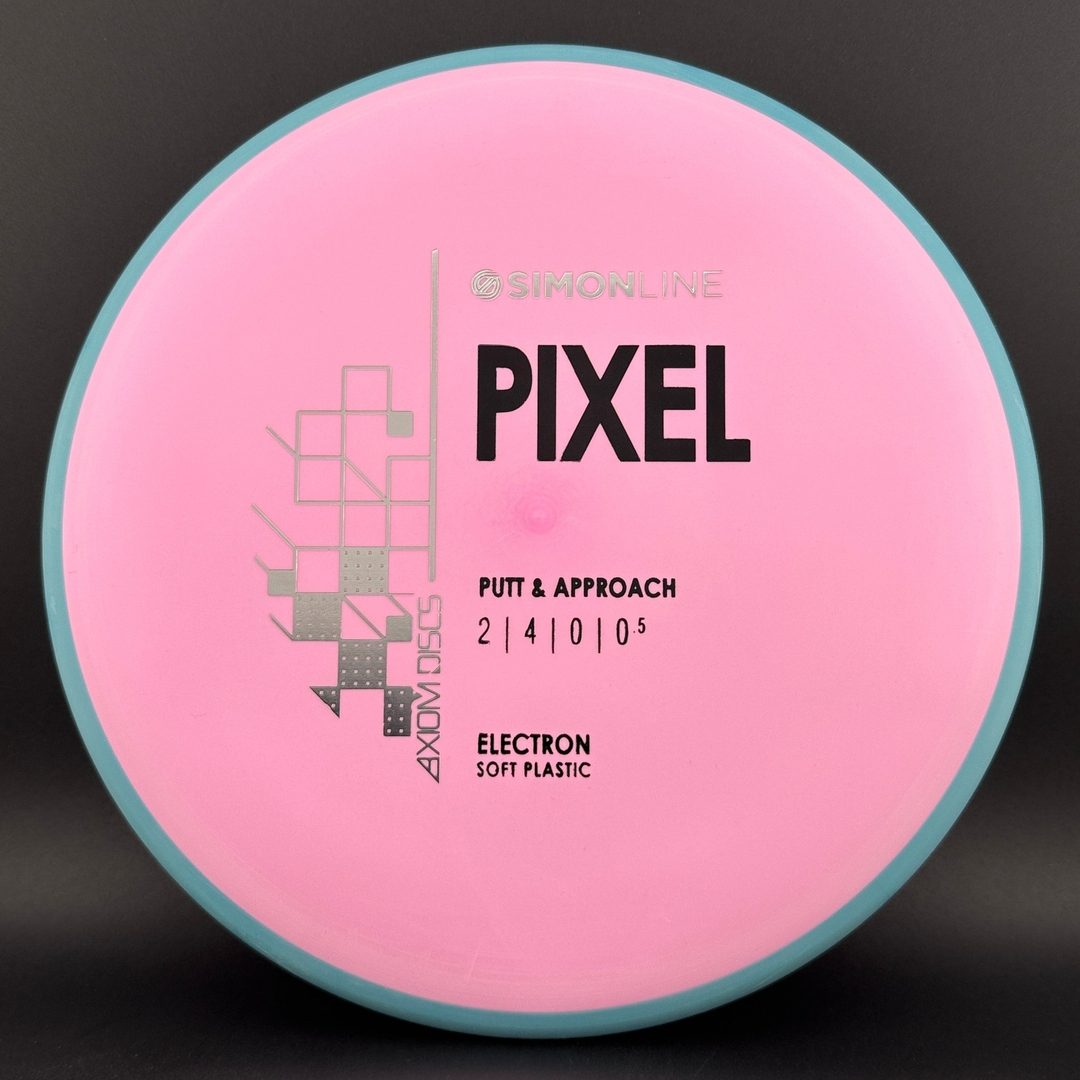Soft Electron Pixel - Simon Line Disc Golf Putter