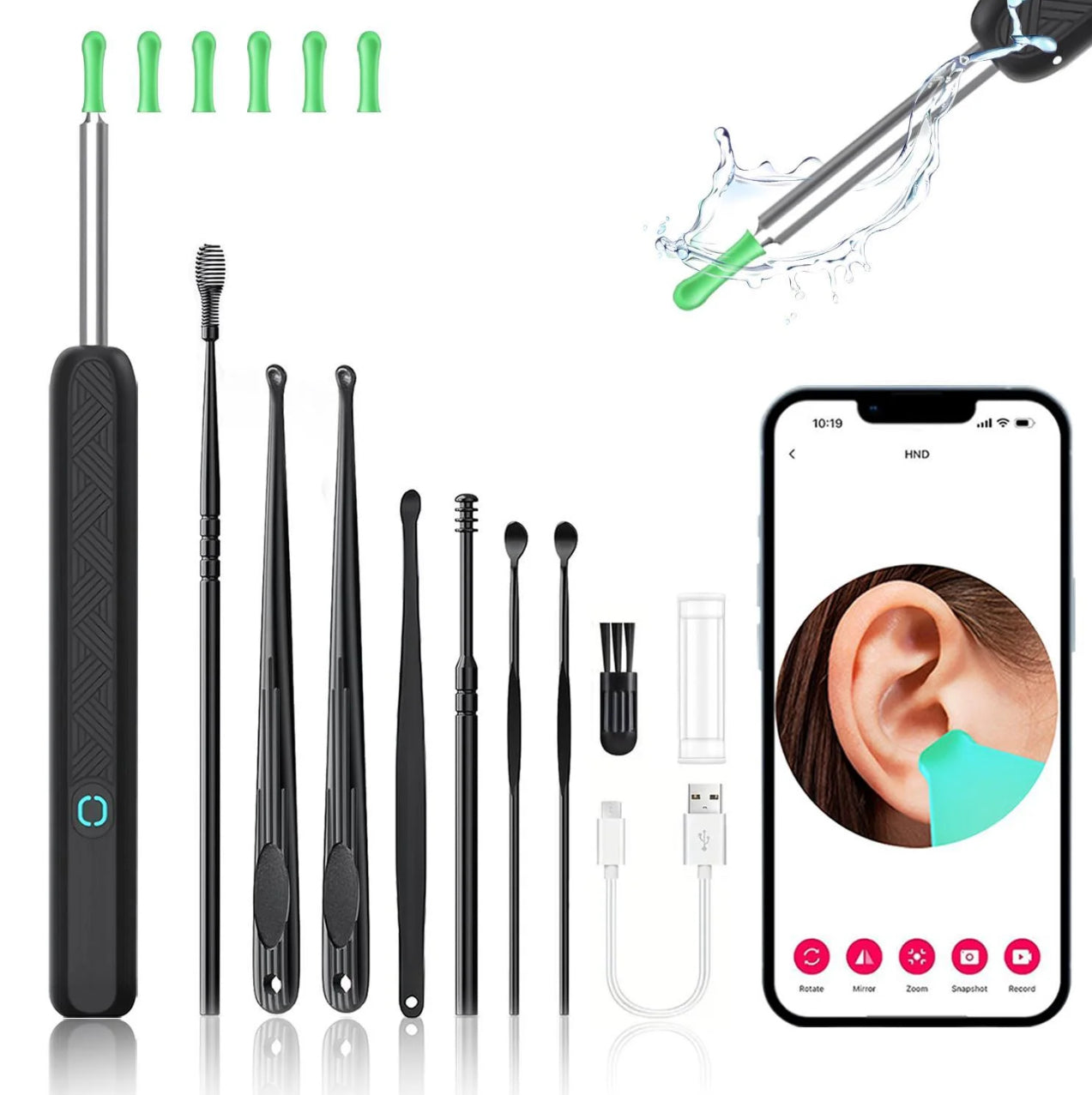 ClearScope EarCam - Wireless Ear Wax Removal Tool