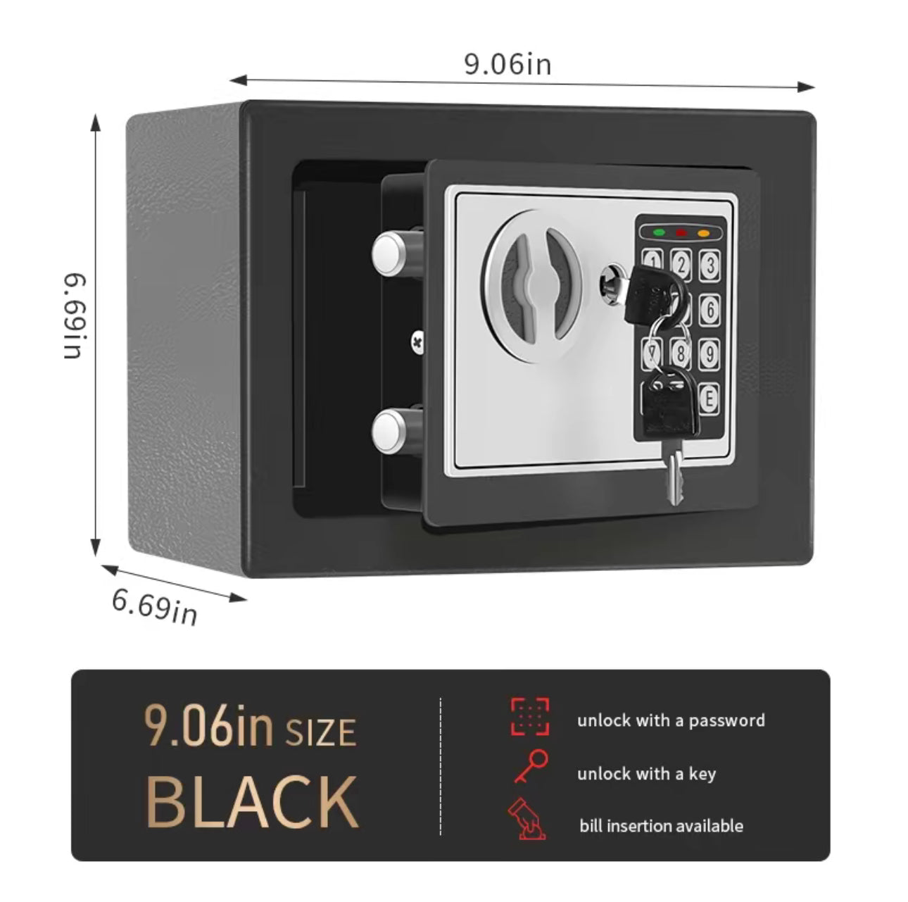 SecureVault Safe Box - Korvel