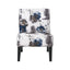 Elegant Accent Chair in Blue and Multi-Color