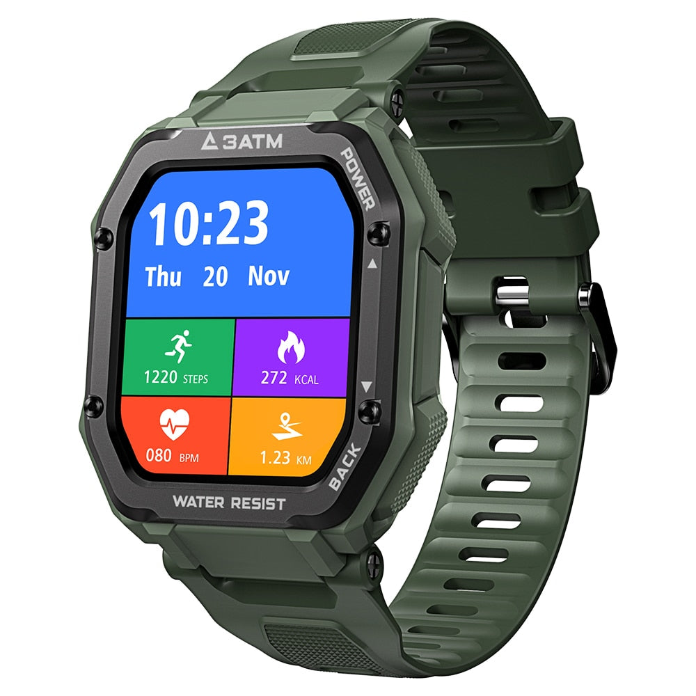 ROCK Rugged Smart Watch for Men - Outdoor Sports & Fitness Tracker