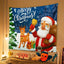 Tapisserie de Noël Élégante pour Décor Festif