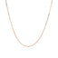 Chaîne classique en or rose 18 carats - 0,60 mm