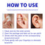 Magnetic Point Ear Acupoint lymphatic Cleansing Pads, Relieve Lymphatic Swelling Body Sculpting Body Care Ear Point Patch - Korvel