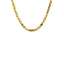 14k Yellow Gold Diamond Cut Round Franco Chain - 4.1mm