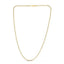 Ice Barrel Chain in 14k Yellow Gold - 2.70 mm