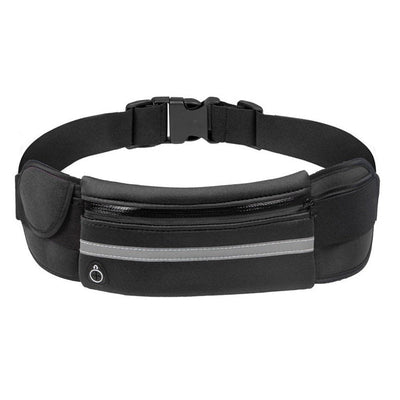Fashion mini fanny pack for women men Portable convenient USB waist pack Travel multifunctional waterproof phone belt bag - Korvel