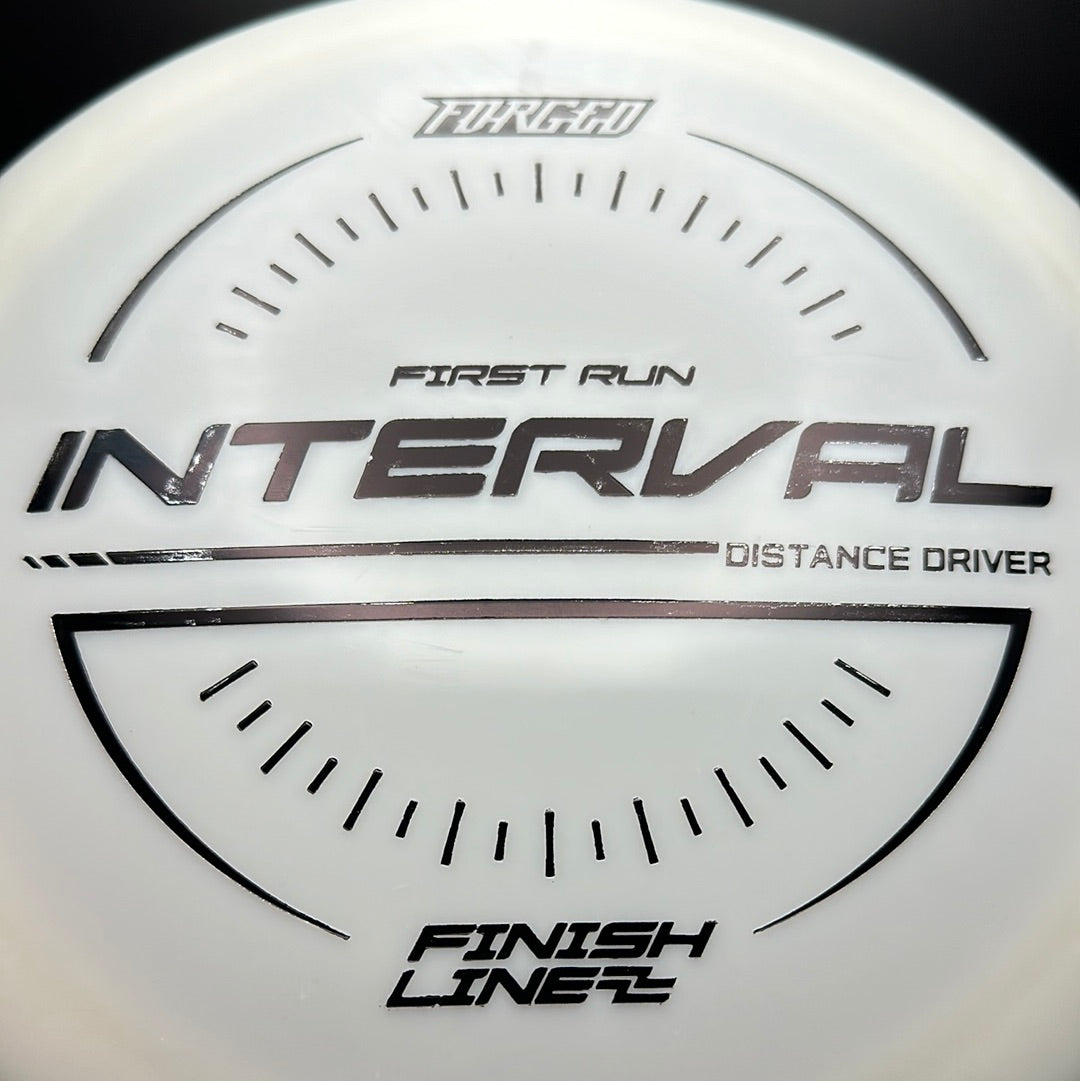 Forged Interval - First Run Disc Golf Driver
