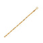 Bracelet de cheville en or jaune 10 carats - 2,2 mm