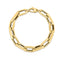14k Yellow Gold French Cable Link Bracelet - 9mm