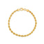 Silk Rope Chain Bracelet in 14k Yellow Gold (3.70 mm)