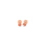 14k Rose Gold Classic Round Shape Stud Earrings - 6.0 mm