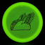 Phoenix Nocturne - Disque de Golf en Vol