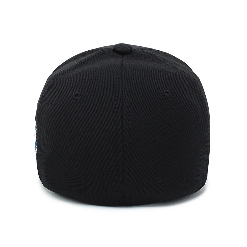 Fashion Gothic Letter A Side Whale Embroidery Baseball Caps Spring and Autumn Outdoor Adjustable Casual Hats Sunscreen Hat - Korvel
