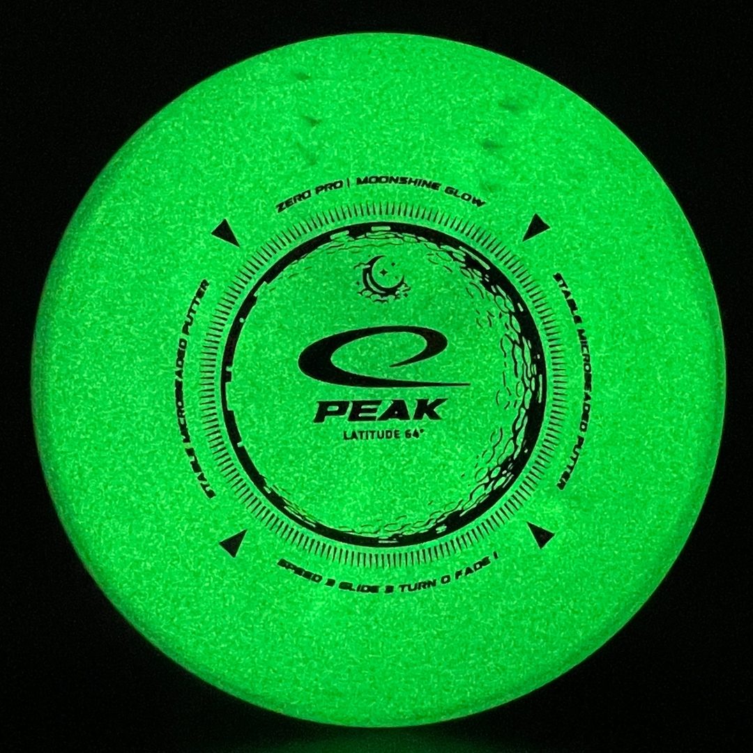 Putter de Disc Golf Zero Pro Moonshine Glow Peak