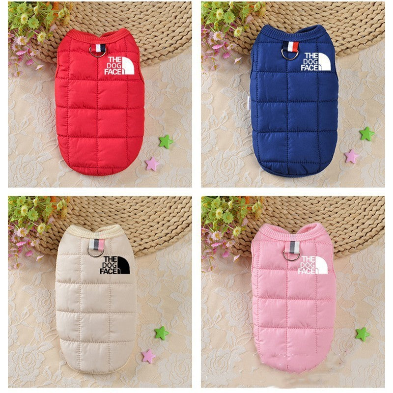 Winter Cotton Dog Vest Jacket for Pets