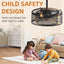 20 inch Caged Ceiling Fan with Lights - Korvel