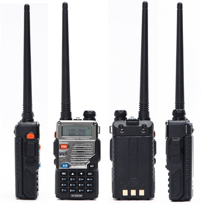 BaoFeng UV-5RE 8W Powerful Walkie Talkie 10km Dual Band UV5RE 2 way Radio VOX Flashlight Long Range Portable Hunting Ham Radio - Korvel
