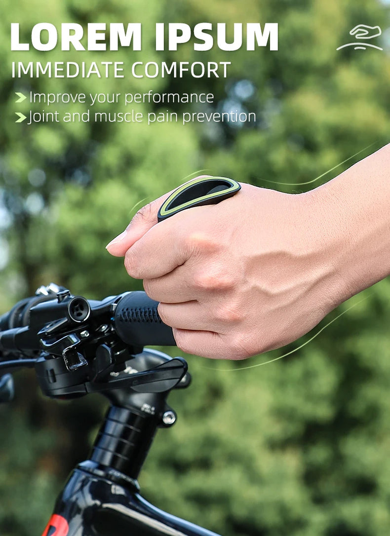 Ergonomic Design MTB Bicycle Road Gravel Mountain Bike Handlebar Bar Ends Gravel Bike Accessories Bike Grips - Korvel