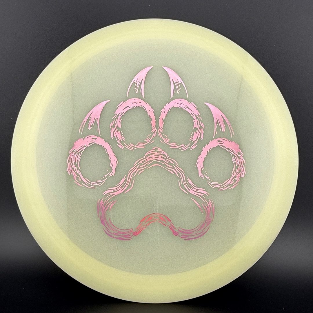 Nocturnal Alpha - Disco de Golf con Huella de Paw Print