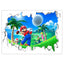 Super Mario Waterproof Wall Stickers for Kids' Rooms