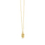 Collier tête de panthère en or jaune 14 carats
