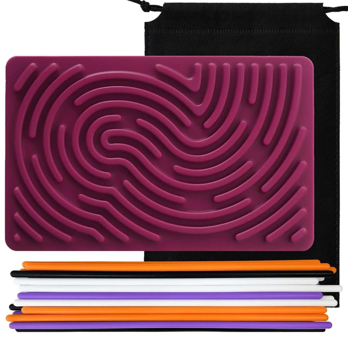 Sensory Activity Board - Premium Silicone Calm Down Toy
