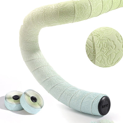 Premium Road Bike Handlebar Tape - Gradient Cloud Design