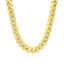 Chaîne solide Miami Cuban en or jaune 14k - 9,25 mm