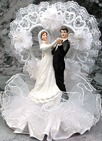 Royal Splendor Cake Topper - Elegant Wedding Decoration
