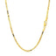 Chaîne classique en or jaune 14K de 1,6 mm