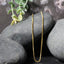 Chaîne classique en or jaune 14K de 1,6 mm