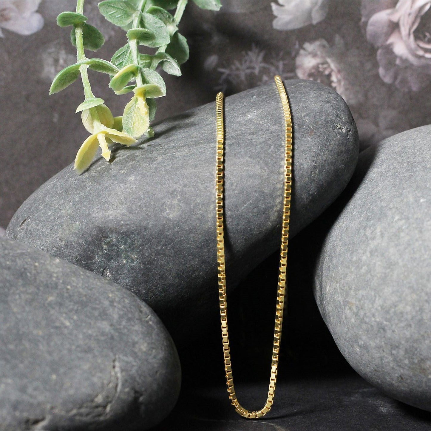 Chaîne classique en or jaune 14K de 1,6 mm