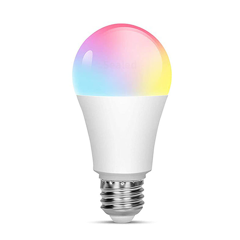 Alexa Intelligent Voice Control WiFi Bulb Lamp RGBCW 9W Wide Pressure Timing Music Rhythm Table Lamp - Korvel