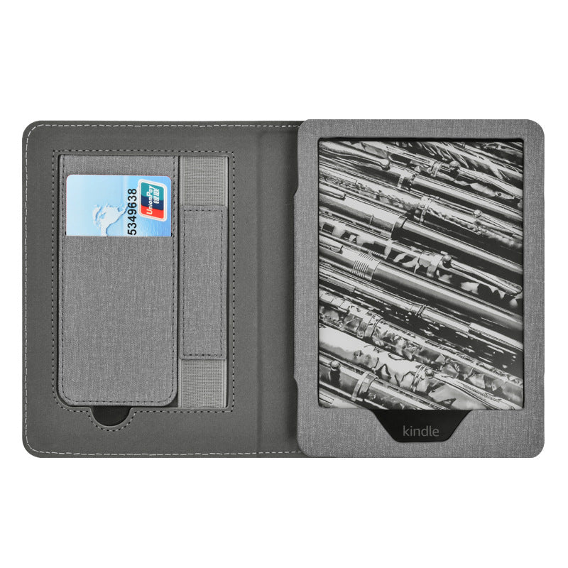 Suitable For Kindle Paper White5 Cloth Pattern Bracket Protective Cover 6.8 Inch 11th KPW5 Hand-Held Card Holder - Korvel
