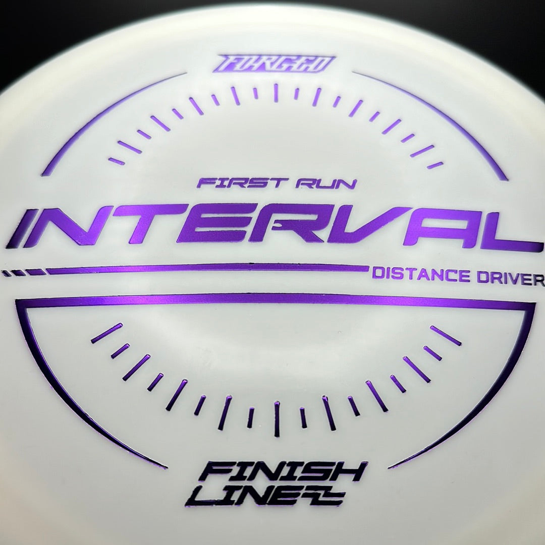 Forged Interval - First Run Disc Golf Driver