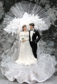 Grand Sophistication Cake Topper - 10" High Elegance