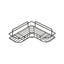 Bathroom Storage Rack Toilet Washroom Wall-Mounted Hole-Free Multi-Functional Iron Mesh Long Strip Organizer - Korvel