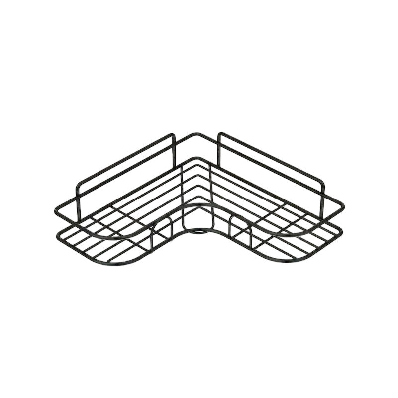 Bathroom Storage Rack Toilet Washroom Wall-Mounted Hole-Free Multi-Functional Iron Mesh Long Strip Organizer - Korvel