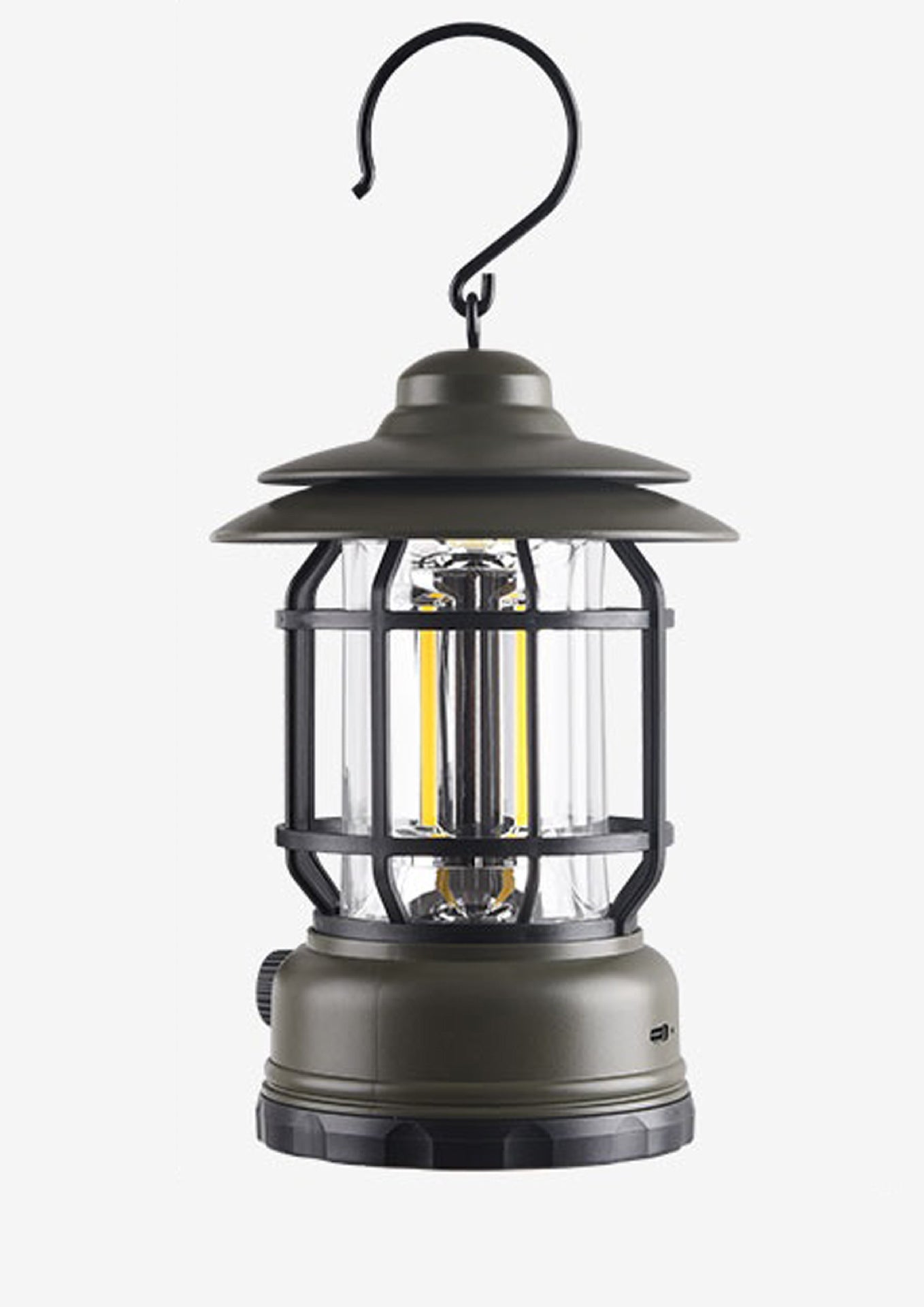 Retro Portable Camping Lamp with Stepless Dimming