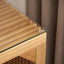 Pine Dining Bench and Table, Indoor Wood Bench for Entryway,Living Room,Kitchen and Bench Set (Nature, Bench & Table) Small - Korvel