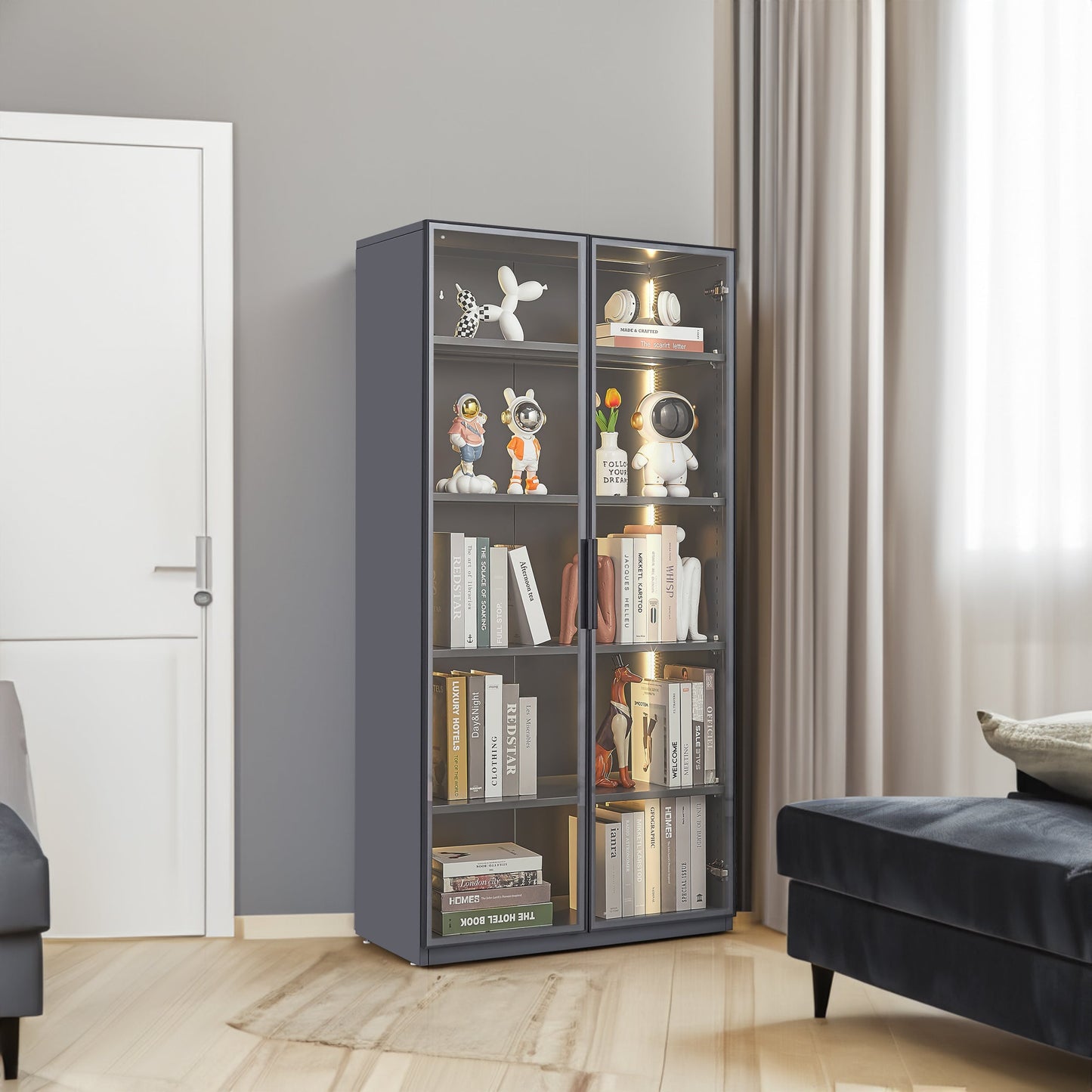 Display storage cabinet - Korvel